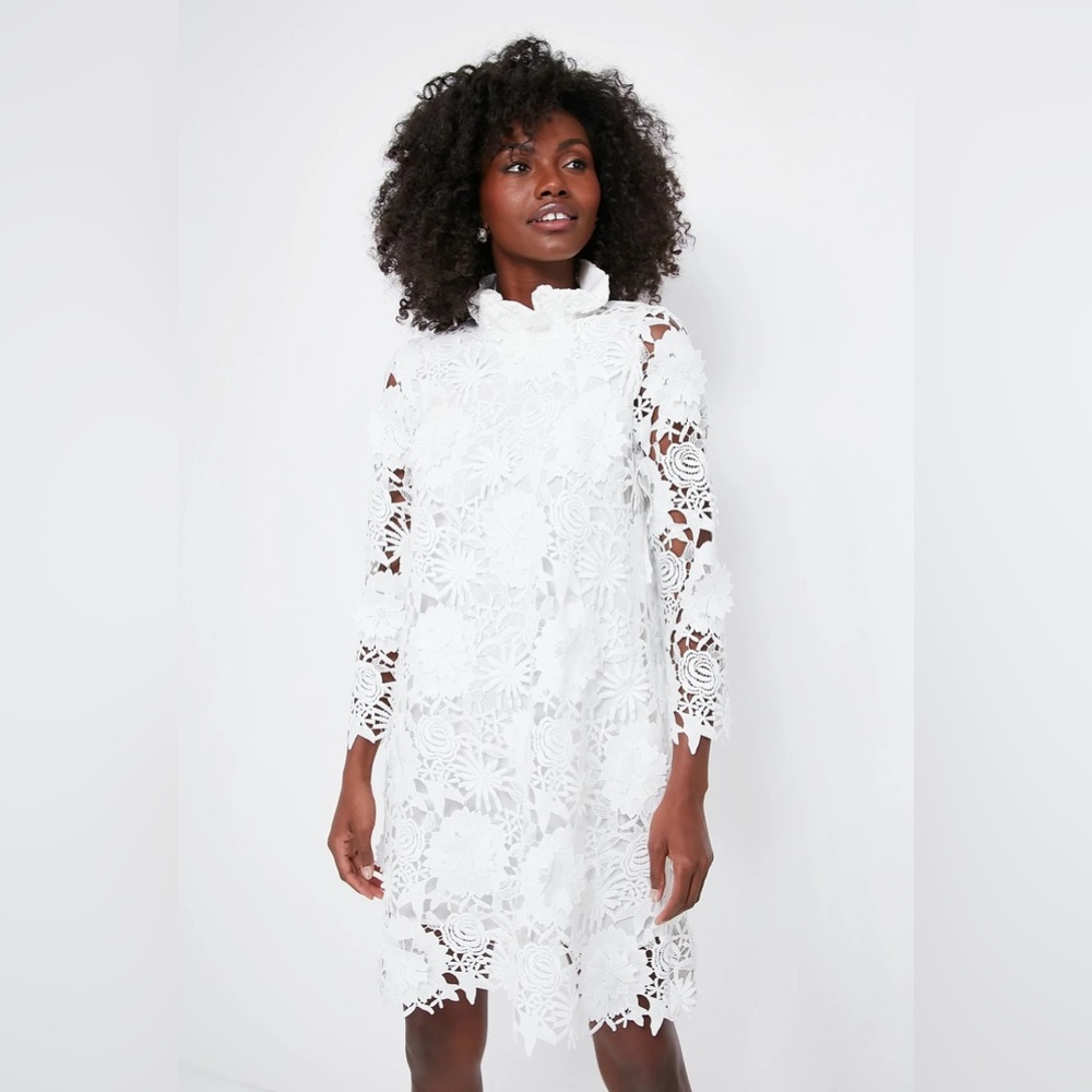 Tuckernuck Blanc Guipure Lace Daphne Dress